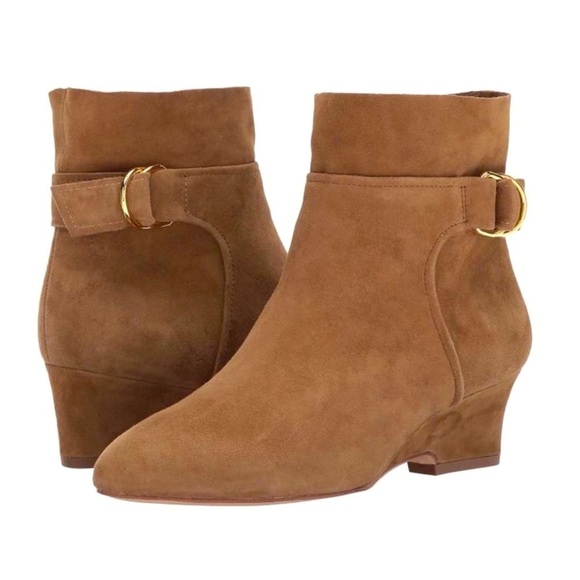 Nine West Jabali Brown Ankle Booties - Size 7.5 - Picture 1 of 10